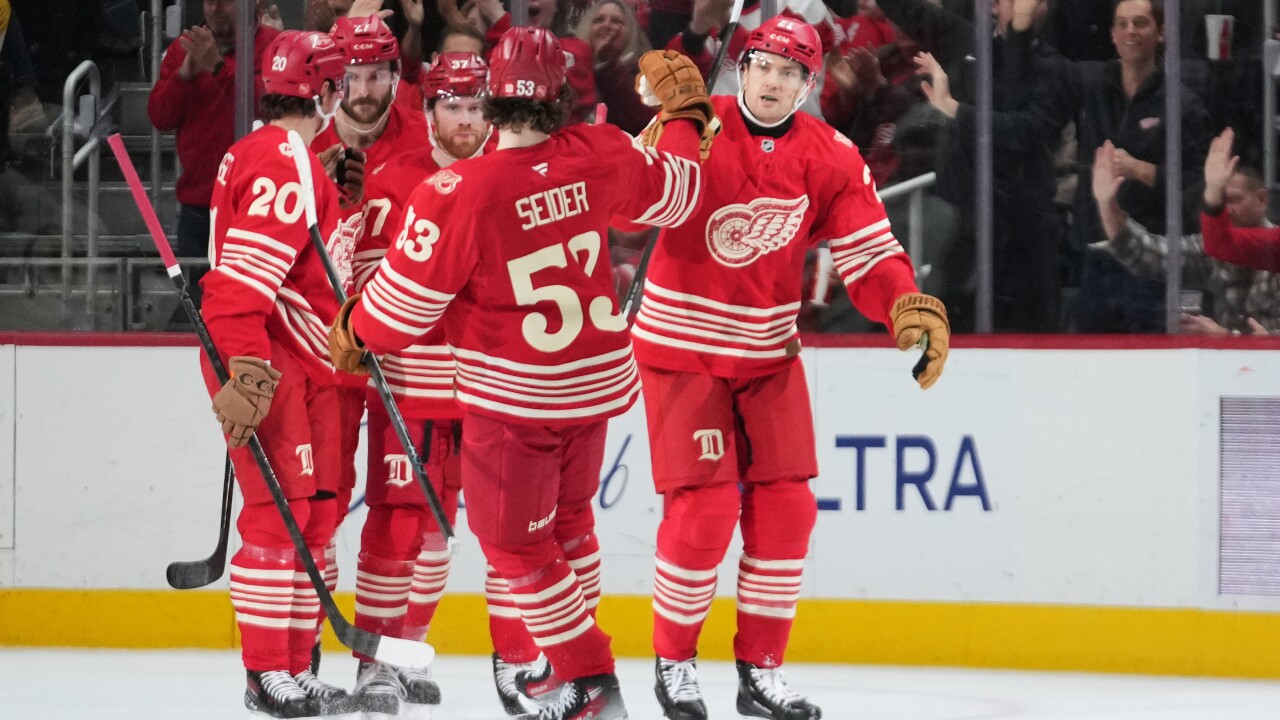 Bruins Red Wings Hockey