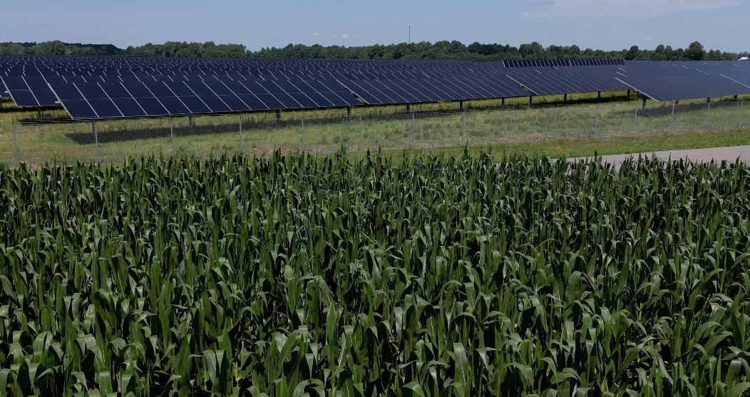 Amazon Solar Farm Ohio – Hillcrest in Brown County, sits on former farmland and is one of first projects in the state. 