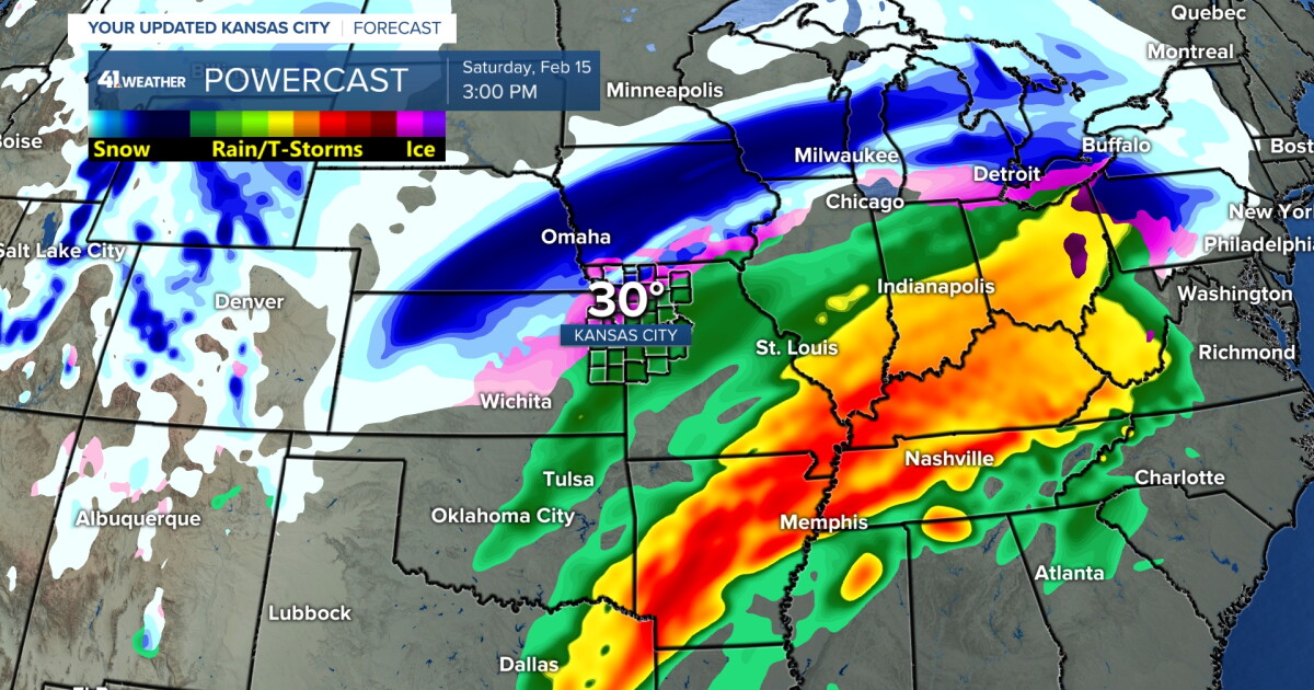 KSHB 41 Weather Blog | Kansas City is 1 winter storm down; 2 more to go