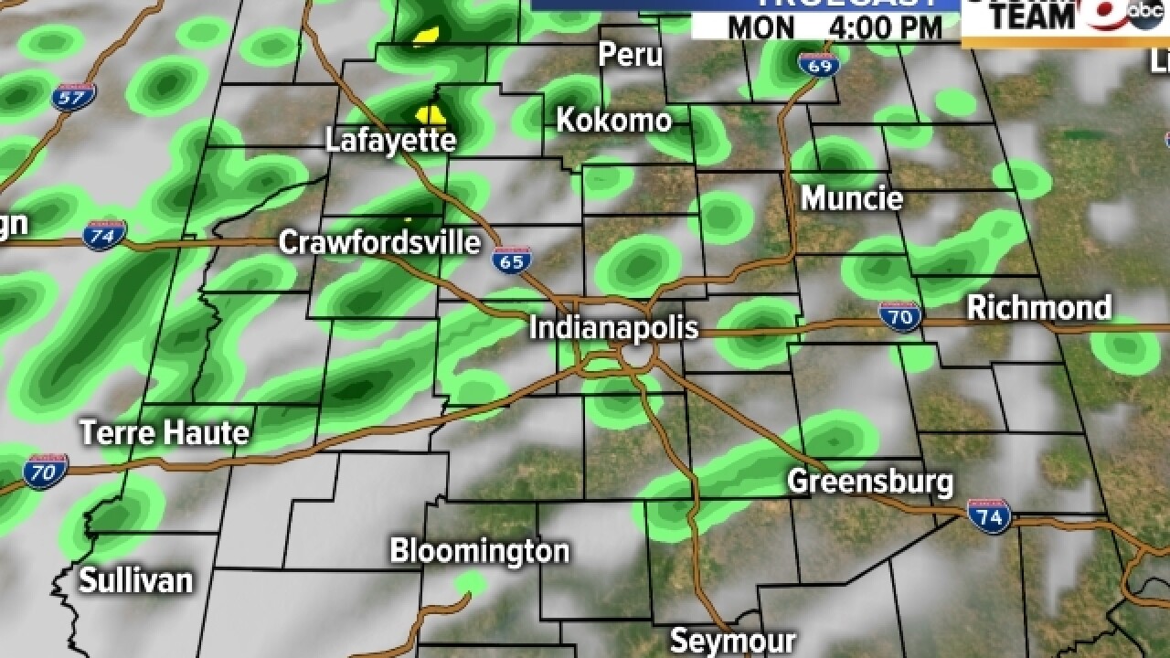 TIMELINE: When will the rain fall?