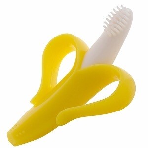 Banana shaped teether