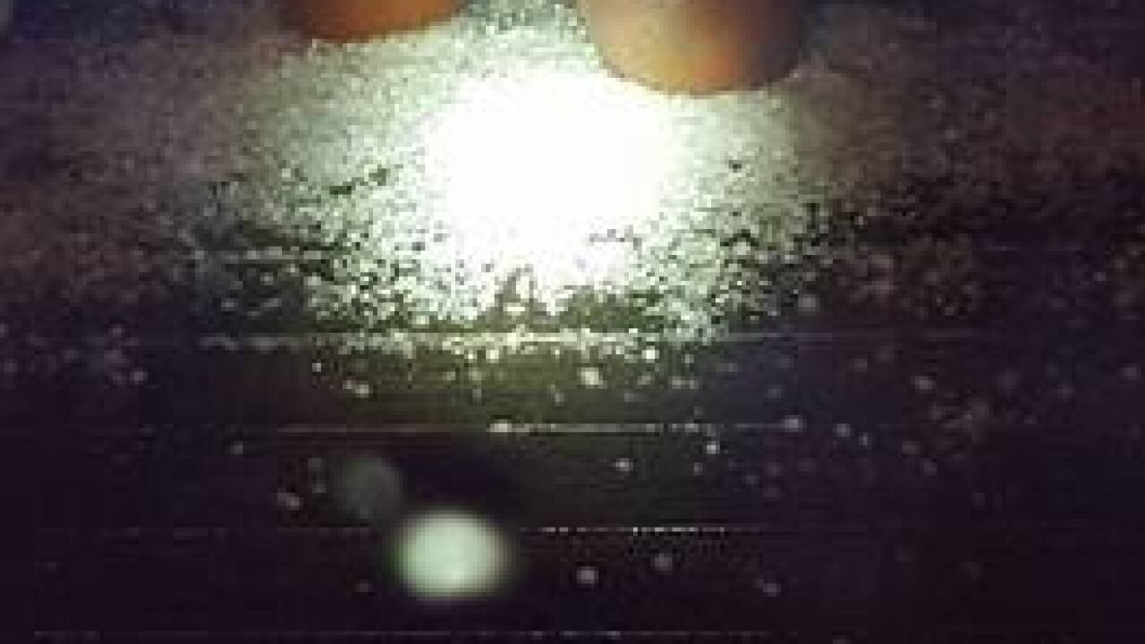 Severe thunderstorms bring hail to KC metro