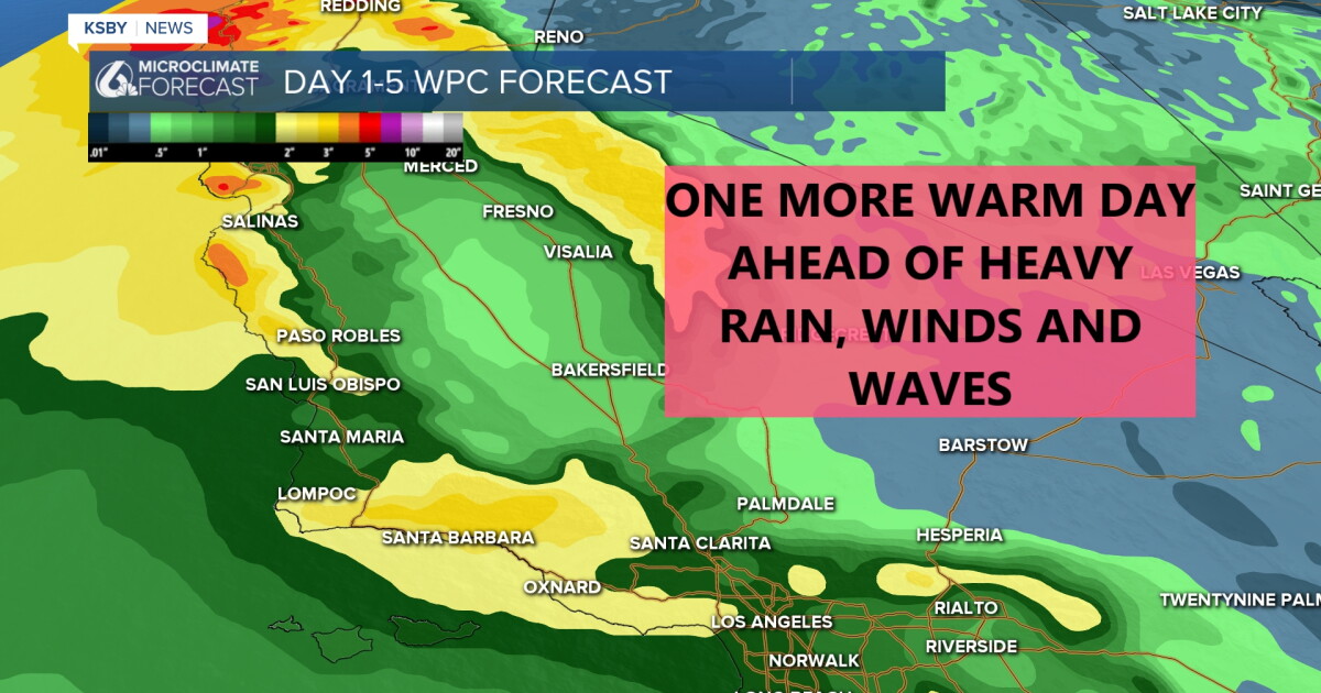 Prepare now, heavy rain moves in Wednesday with more storms to follow