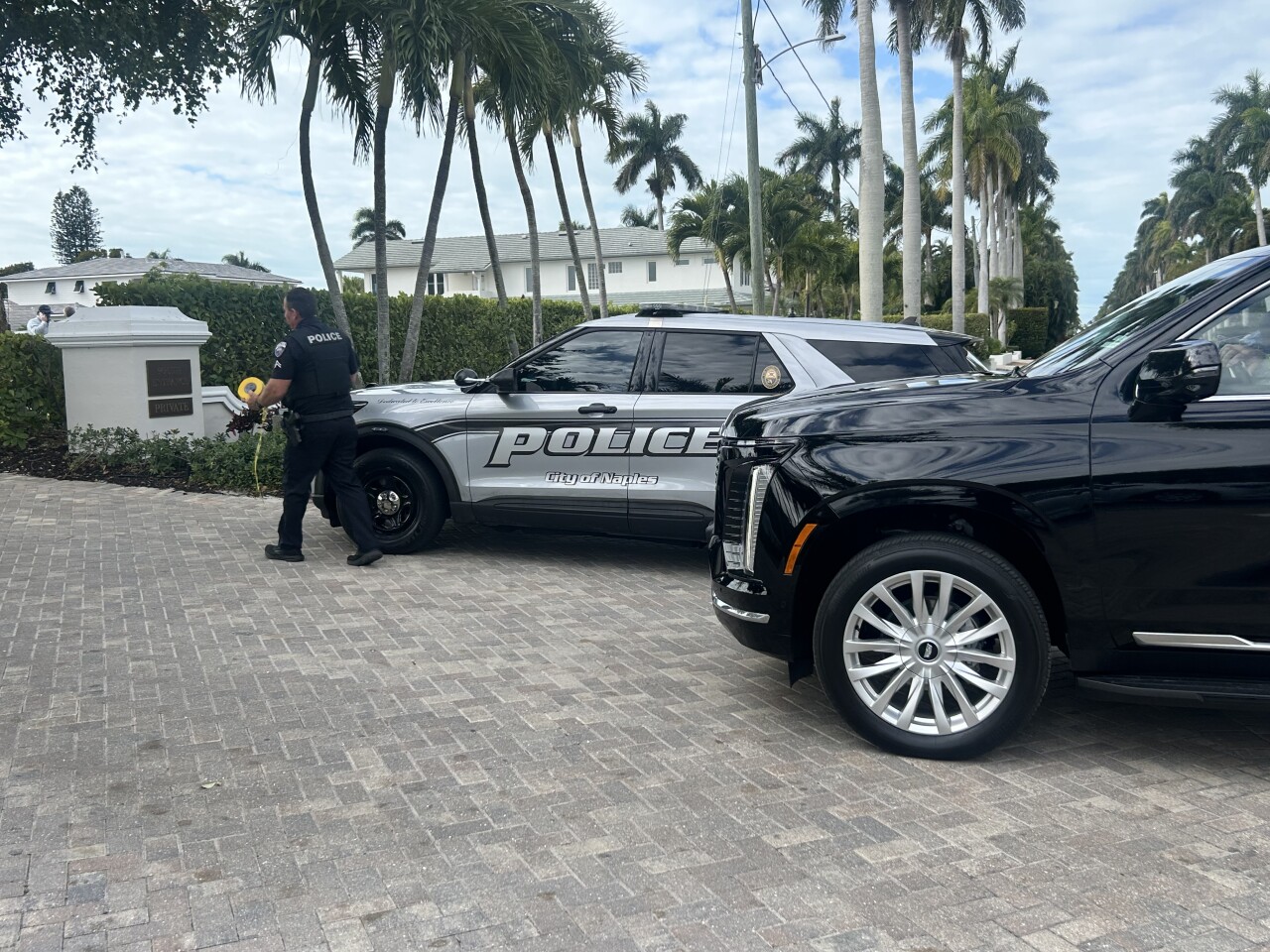 Vance Visit Yacht Club