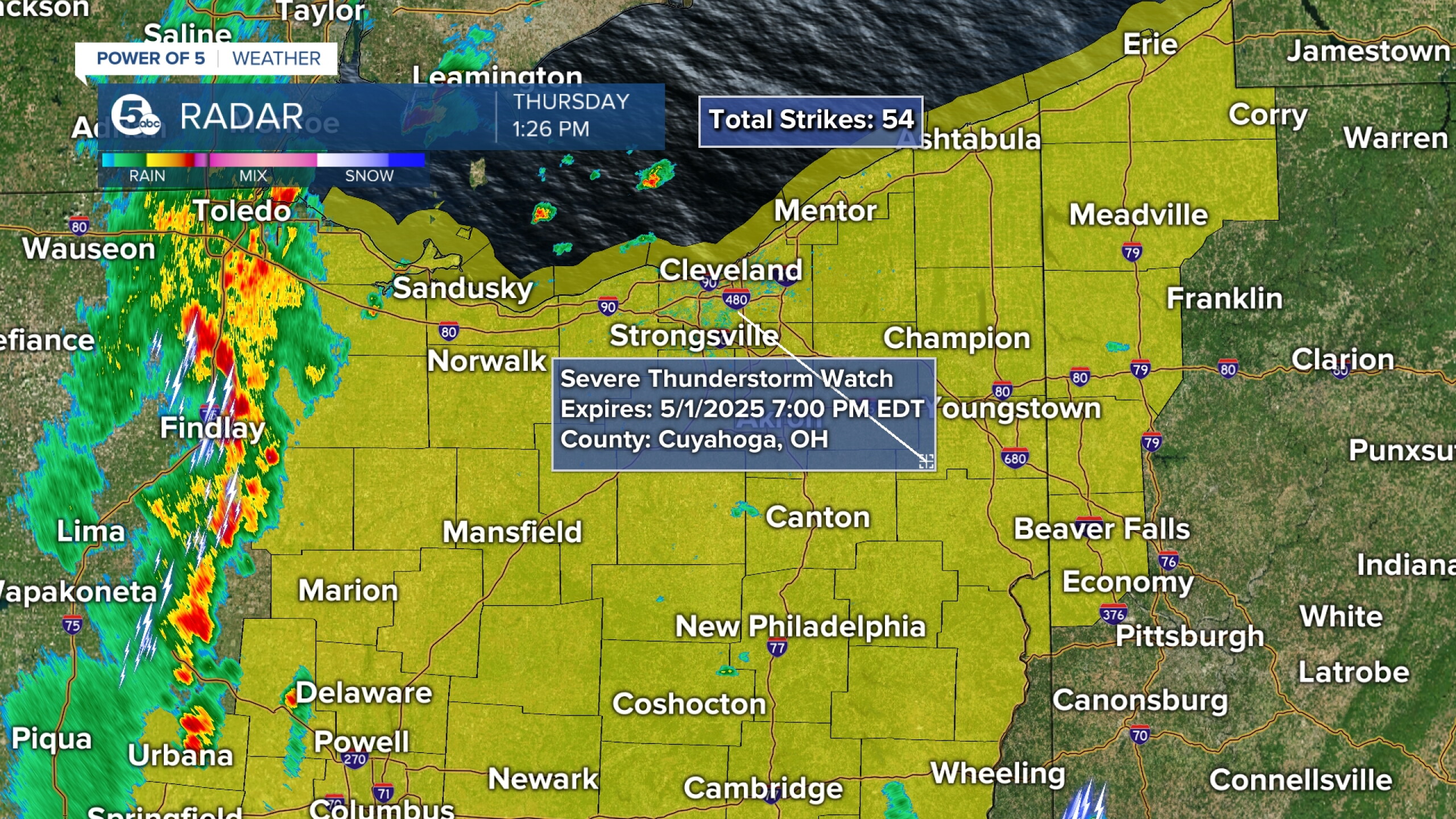 Plan for severe storms this afternoon and evening
