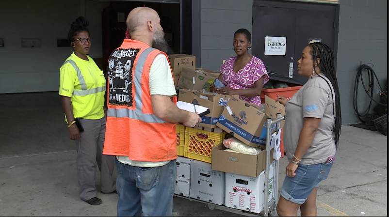 Community groups rally together to create food boxes, in light of Sunfresh closure