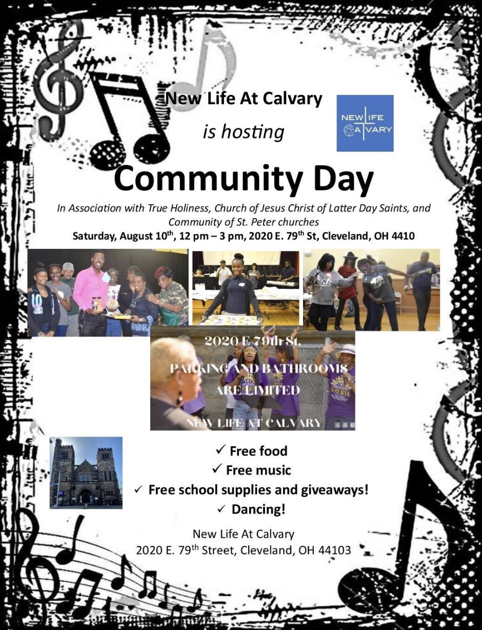 NEW LIFE AT CALVARY FLYER