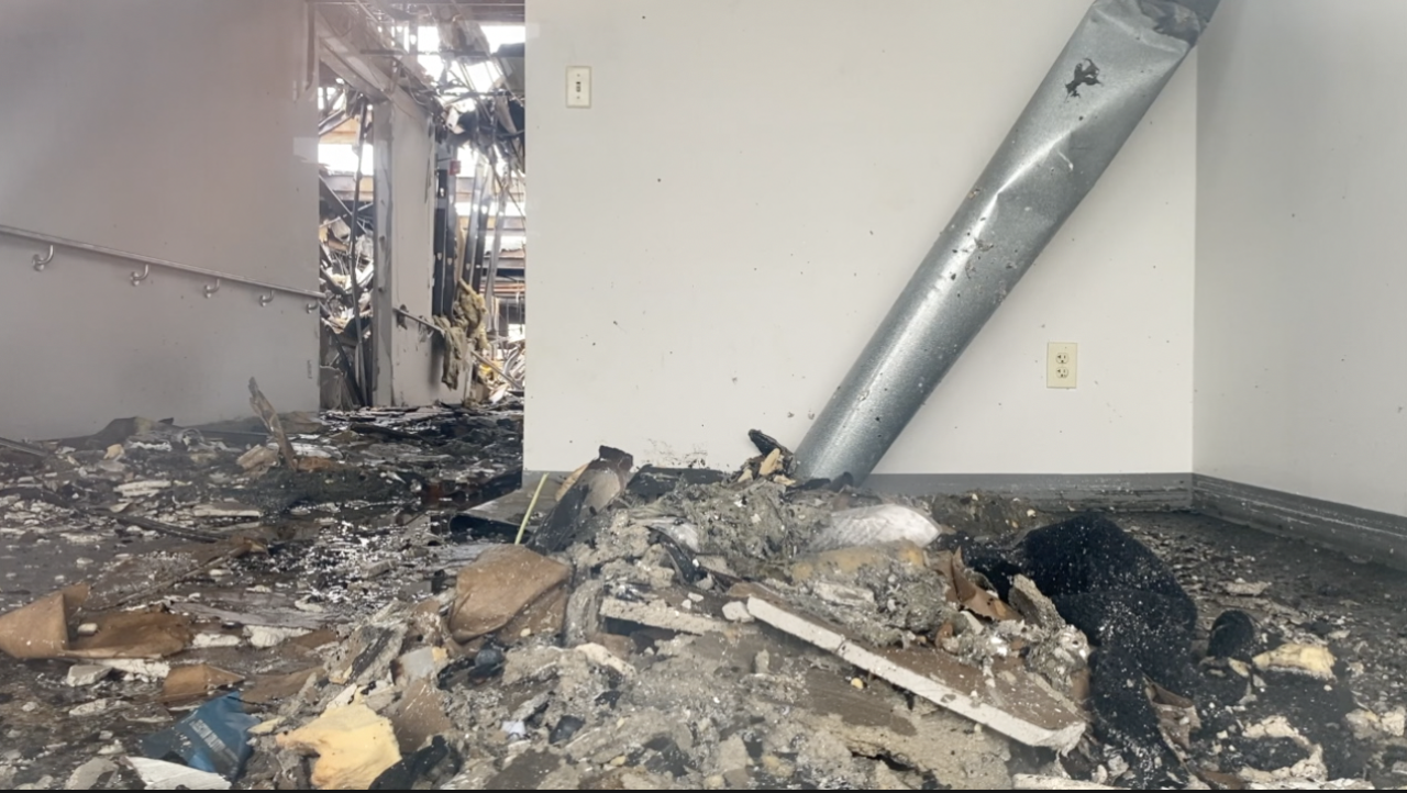 Eggert and Kensington Fire Damage 1