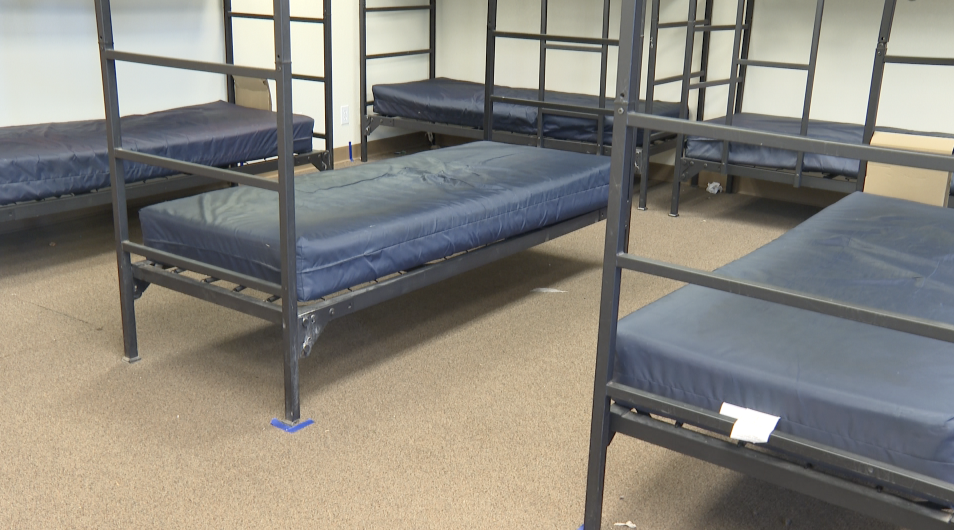 Bunk Beds and New Floors at Pueblo's warming shelter