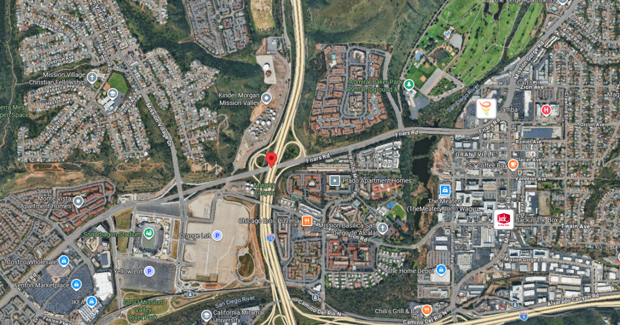 Semi crash map 3/4/2026