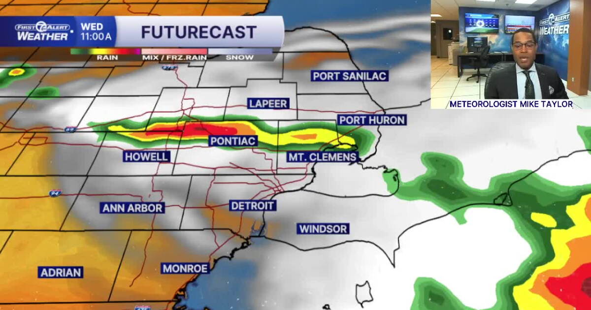 Metro Detroit Weather: Hot and humid today, storms possible