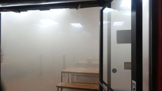 Chula Tacos catches fire 