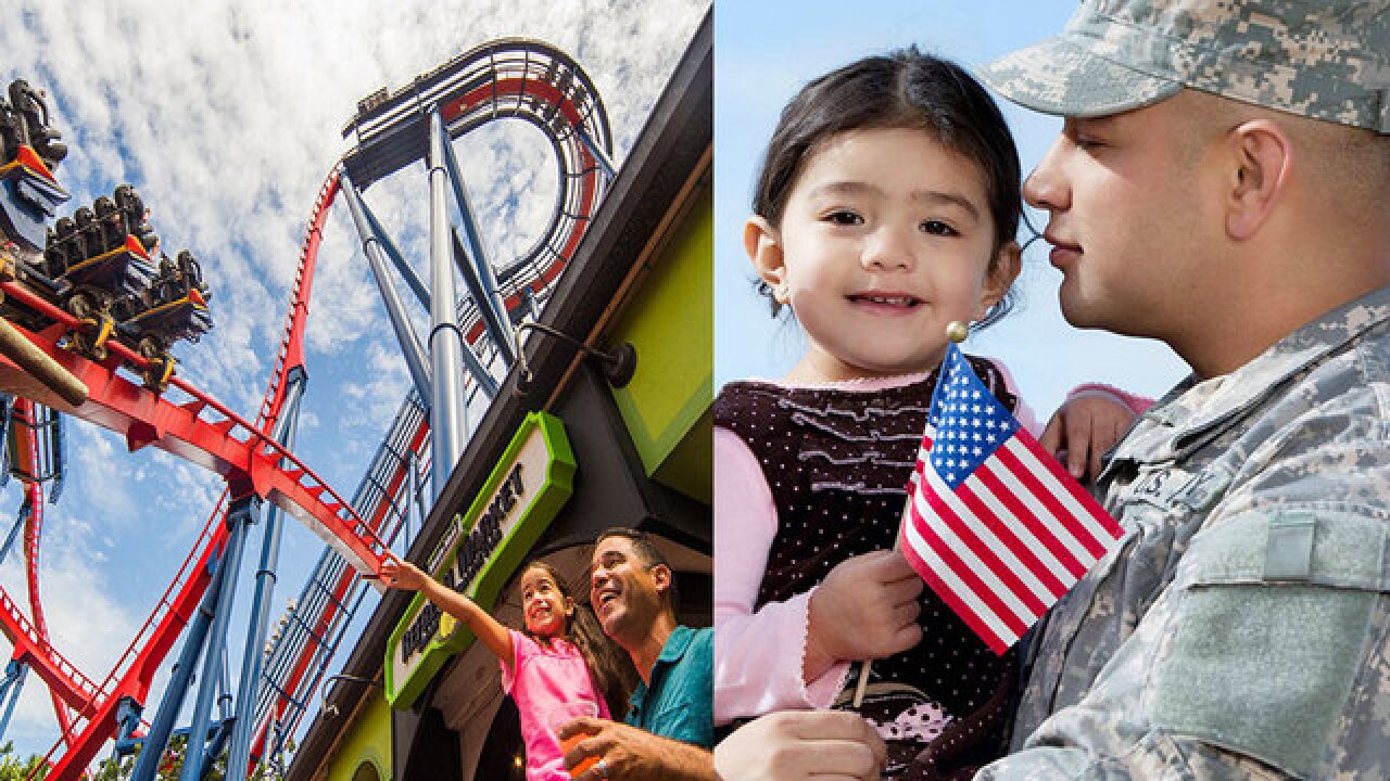 Seaworld Busch Gardens Offer Free Admission To U S Veterans And