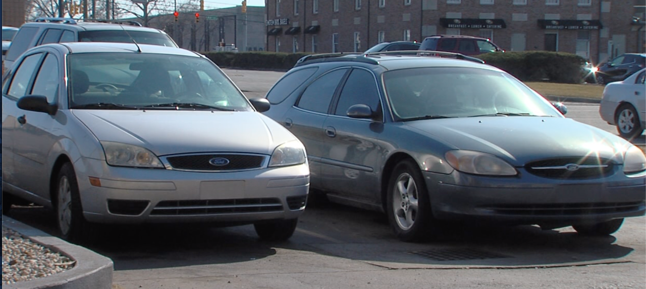 Harry Watson was living in these cars in a Fishers parking lot for about three years.