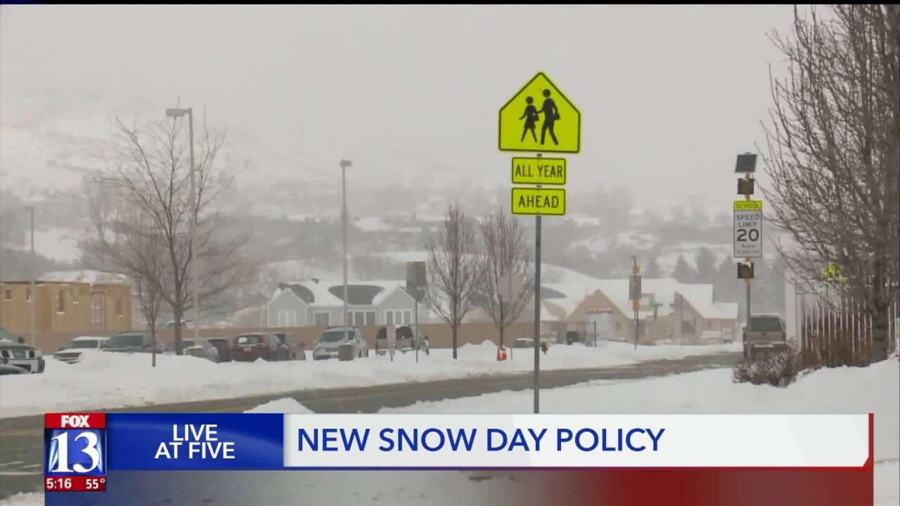 No 'Snowpocalypse,' Instagram memes spur Alpine School District to change snow day policy