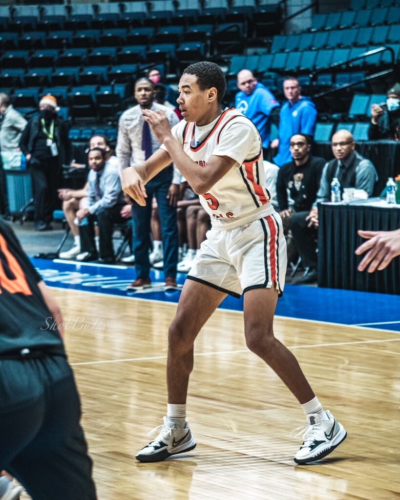 Issiah Bradford has played basketball since he was six years old, and with Derrick King's guidance decided he wants to go into sports management