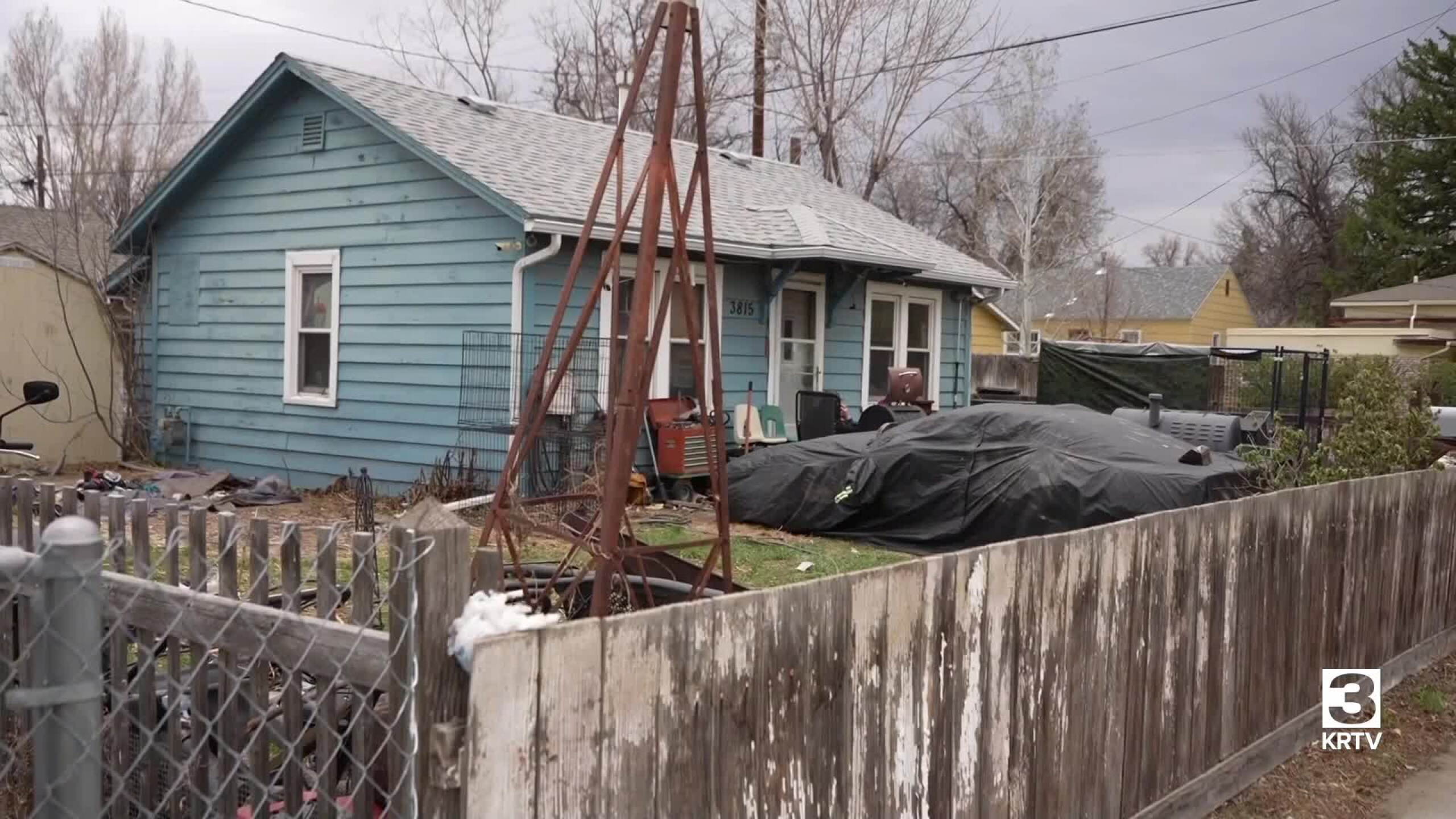 Human remains found in yard have been identified