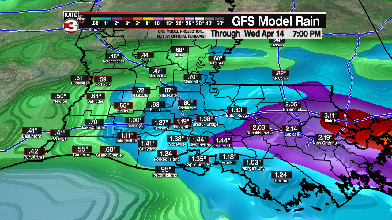 GFS Precip Accumulation Acadiana.png