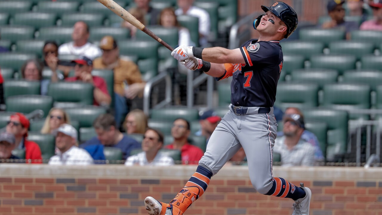 Tigers Braves Baseball