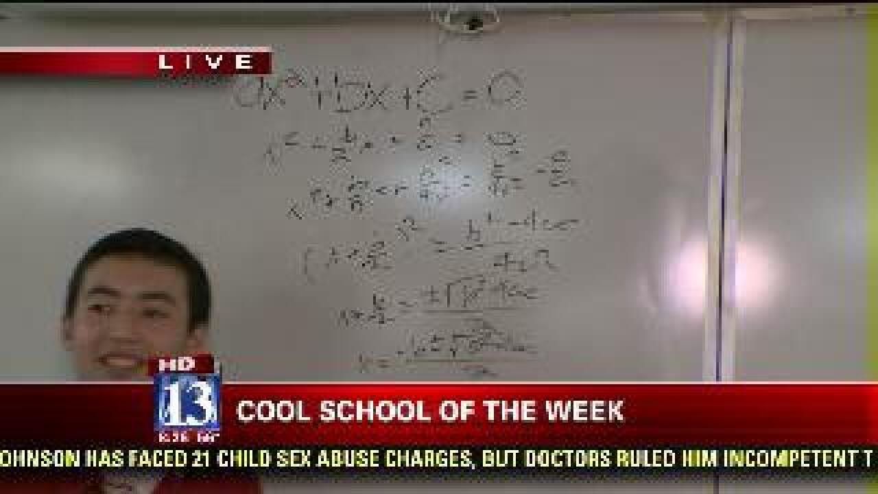 UCAS students show off their math skills