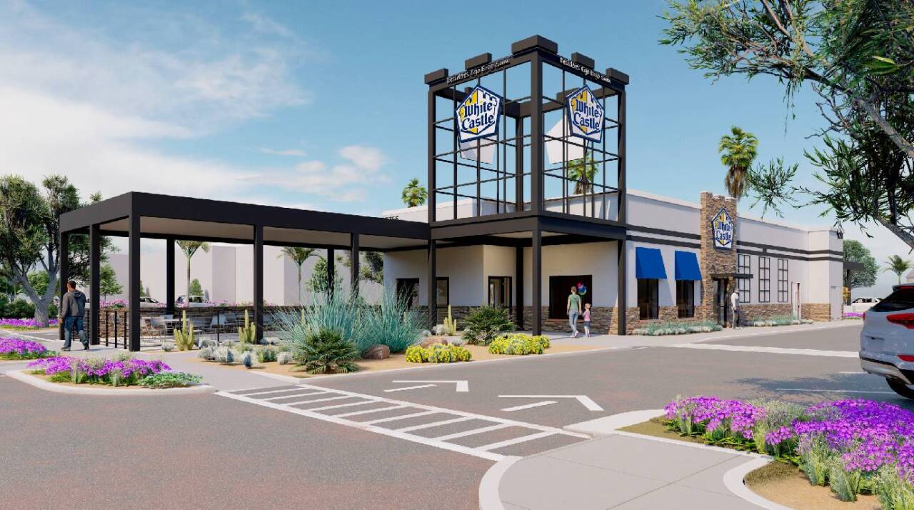 White Castle's rendering of the new Tempe location.