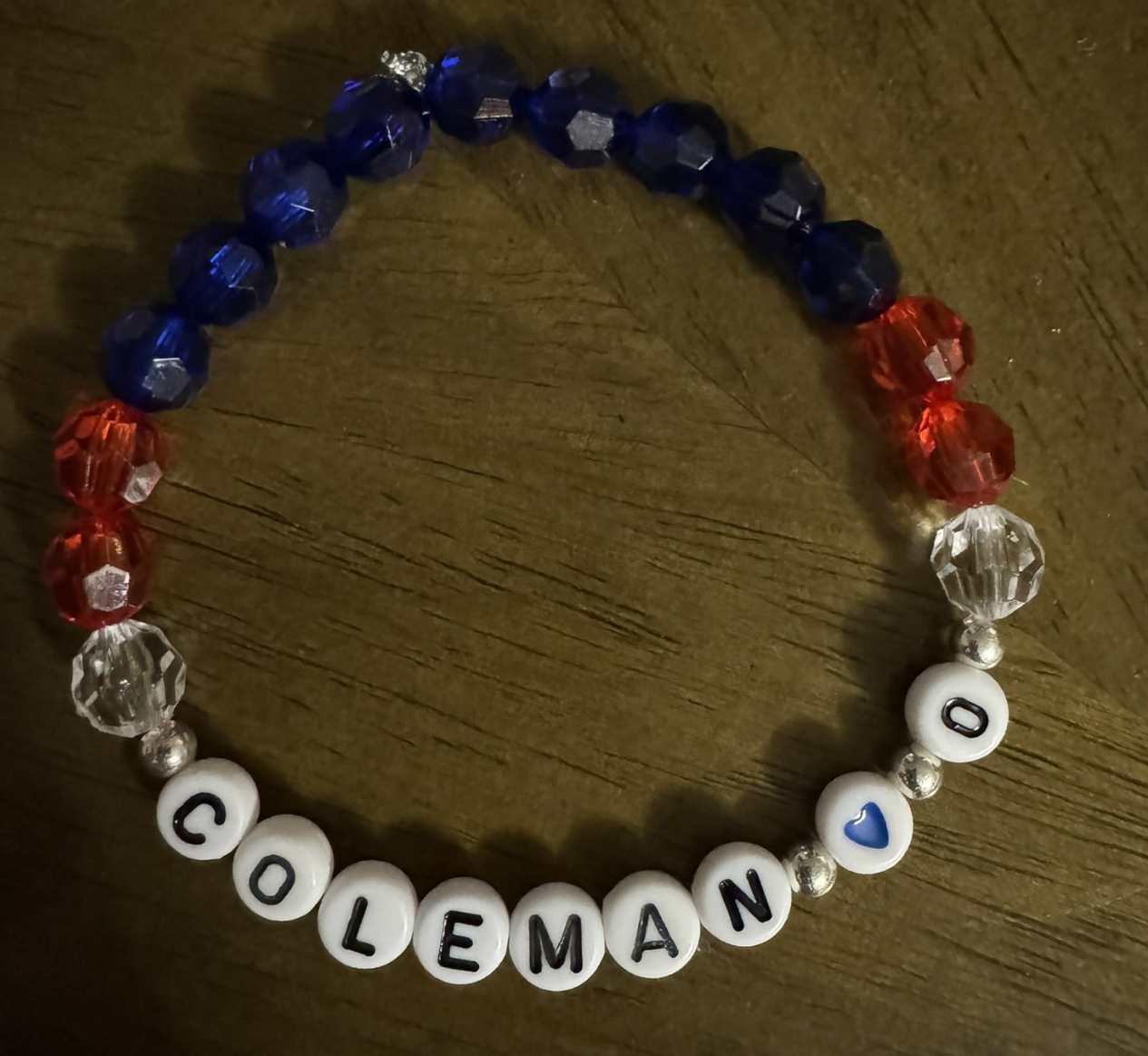 Friendship bracelet for Keon Coleman