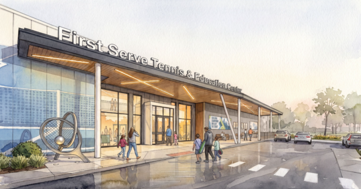 Cincinnati Tennis Foundation breaks ground on $10 million tennis and education center