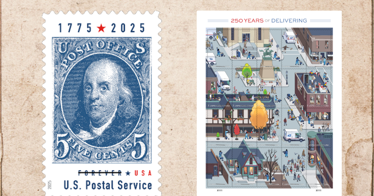 First Postmaster General USPS celebrates 250th anniversary with stamp honoring first postmaster ...