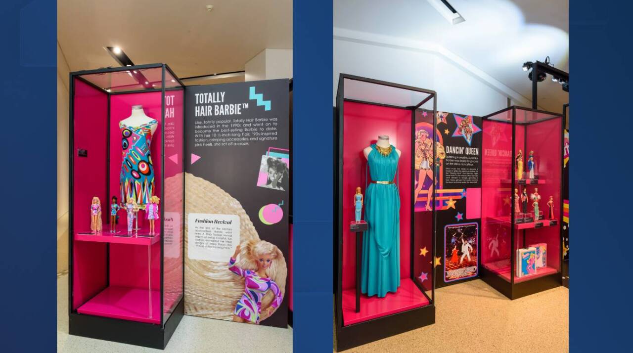 A look at some of the life size installations that guests can take picture with.