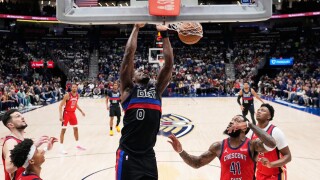 Pistons Pelicans Basketball