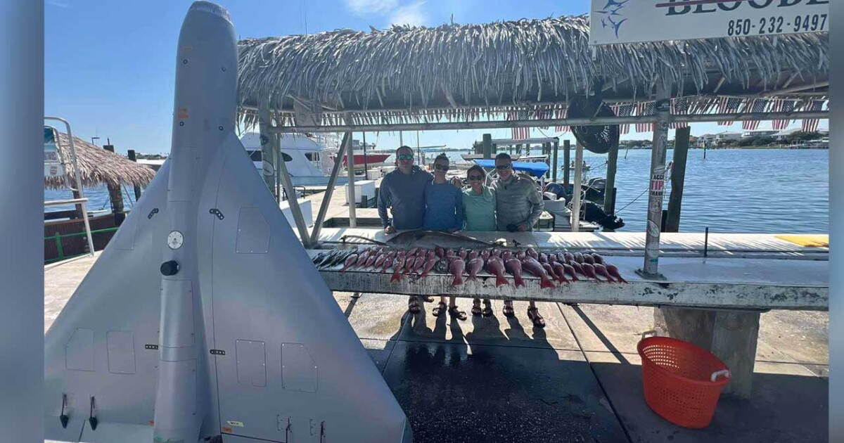 Air Force confirms missing Eglin AFB attack drone recovered by Pensacola fishing charter