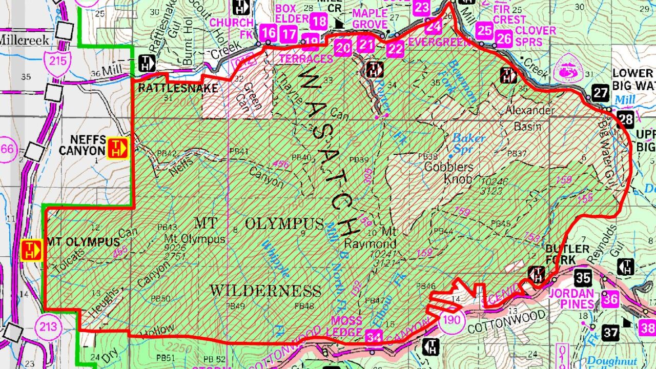 Neffs Canyon and surrounding area remains closed due to wildfire
