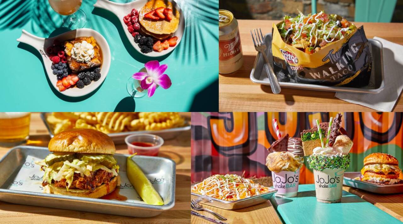 JoJo’s ShakeBAR's food.