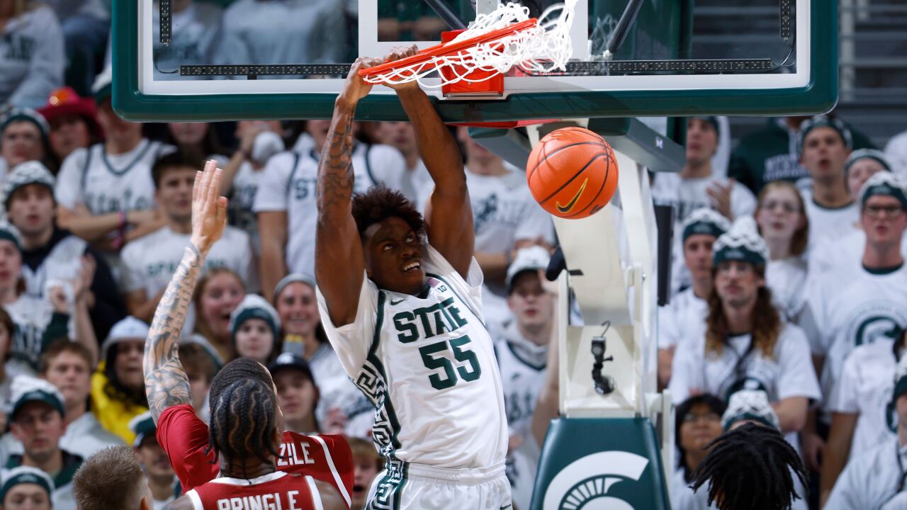 Arkansas Michigan St Basketball