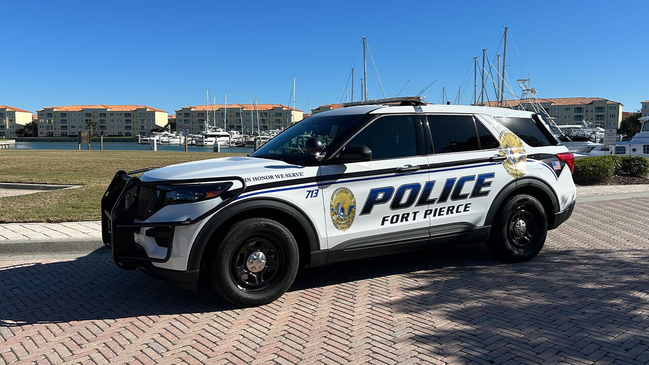 Fort Pierce Police Department Vehicle, Feb 24, 2026