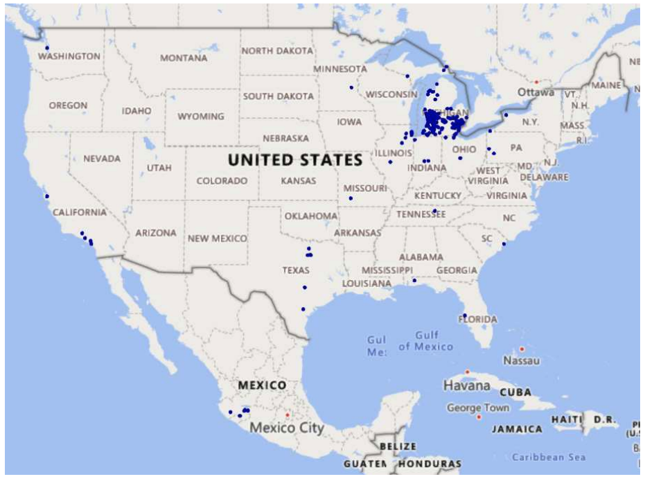 ARTPRIZE us impact map