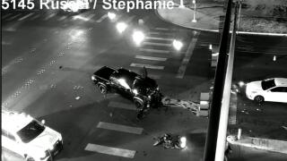 Crash on russell and Stephanie 
