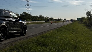 Semi-truck crash on I-43 NB