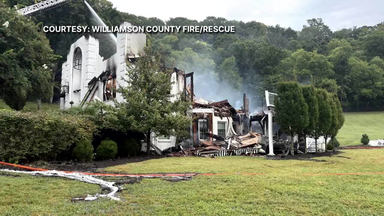 Massive Brentwood house fire draws large county response