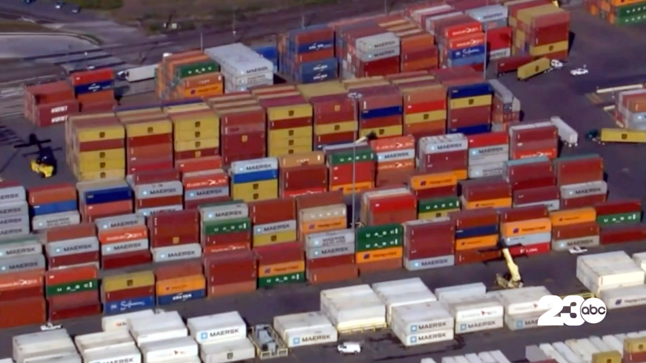 Shipping Containers, Port of Los Angeles