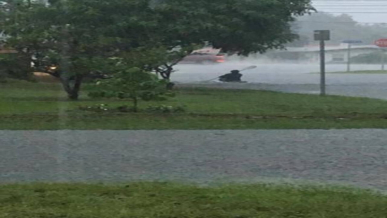 PHOTOS | Tropical system causing flooding