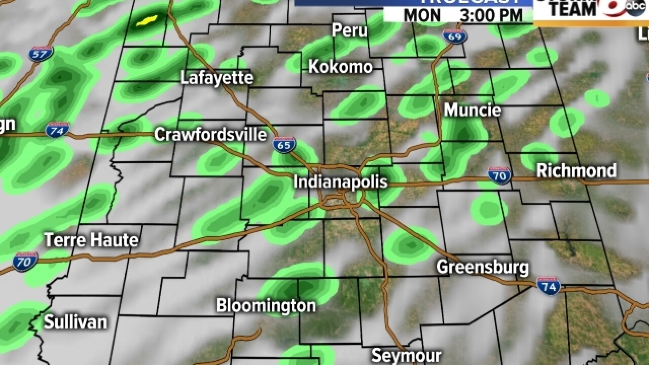 TIMELINE: When will the rain fall?