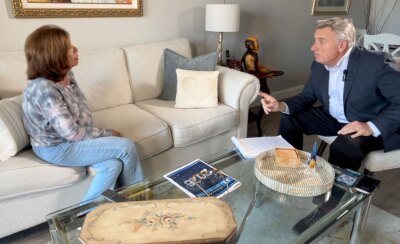 Leslie Sobol, who has lived in her Delray Beach condo for four years, speaks to WPTV reporter Matt Sczesny on Jan. 29, 2026, about her HOA fees.