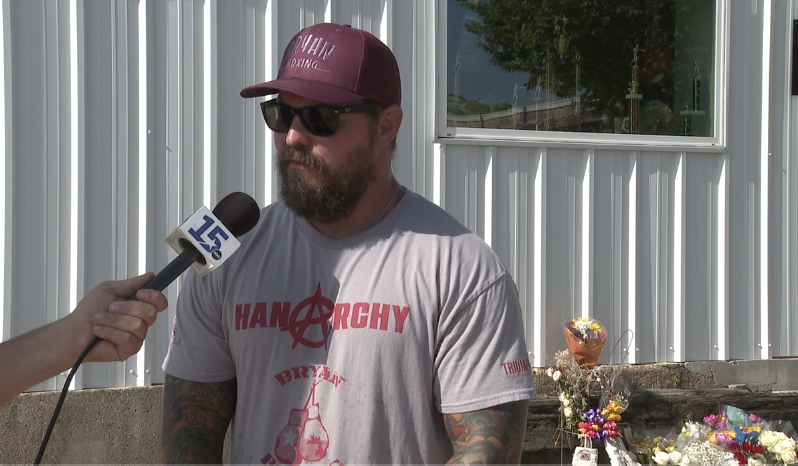 Carl Perry, Hannah's coach and owner of Bryan Boxing