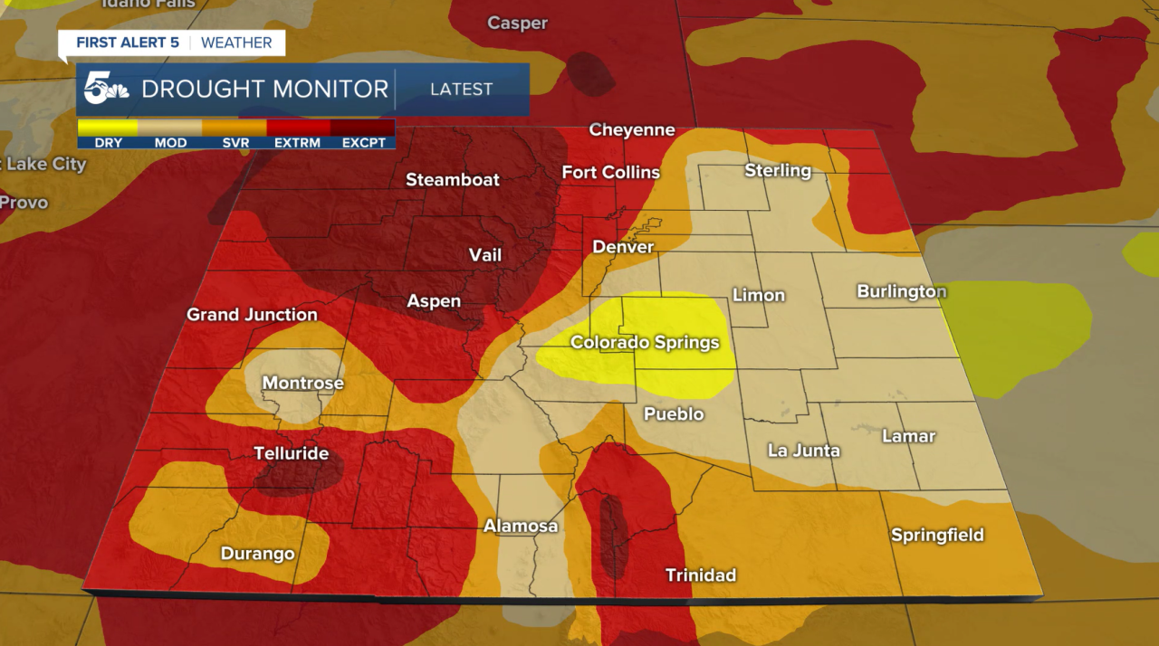Colorado Drought April 13, 2026