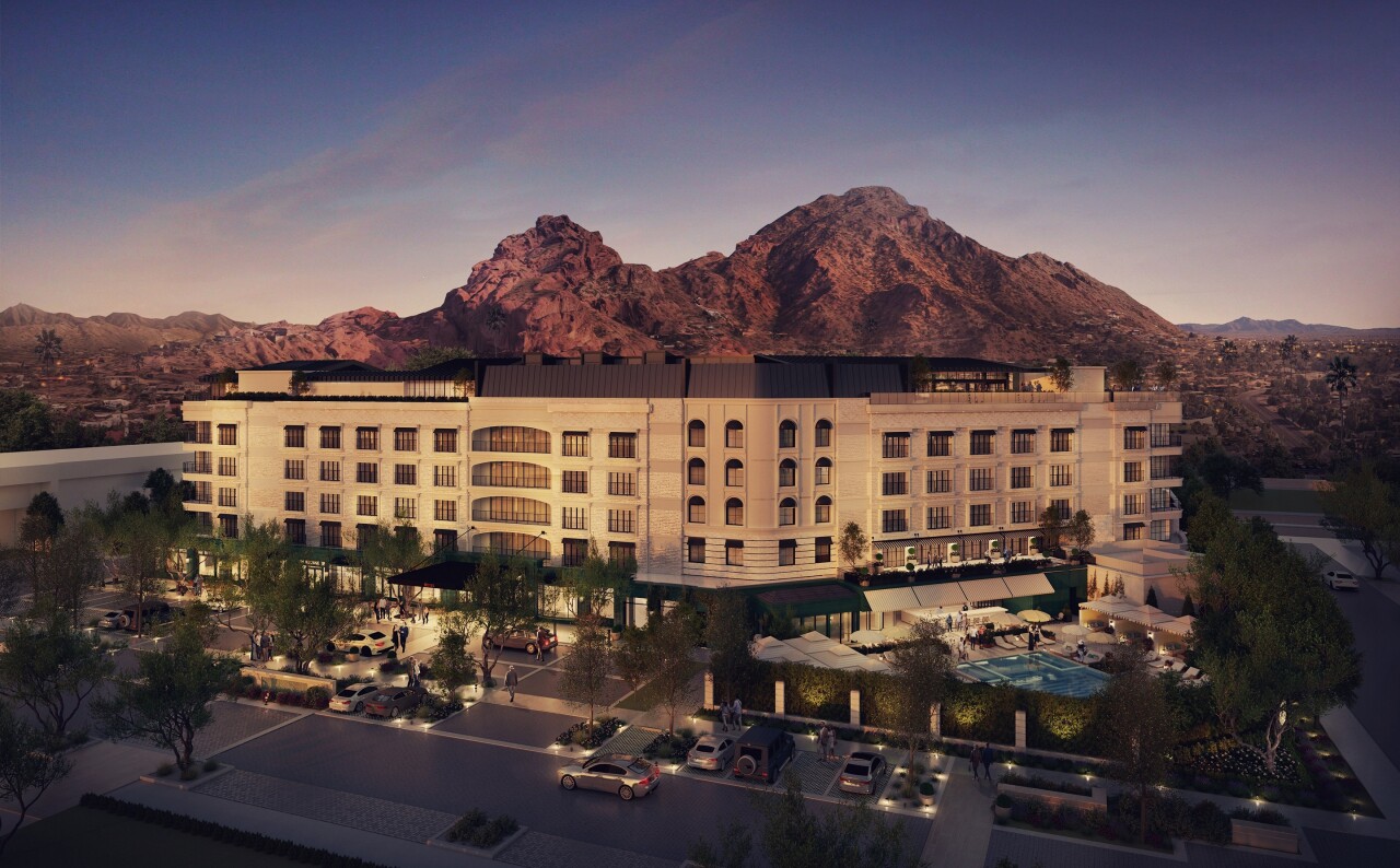 The Global Ambassador - Sam Fox Hotel rendering
