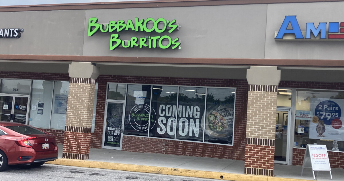 Bubbakoo's Burritos to open 5 new locations, including Towson