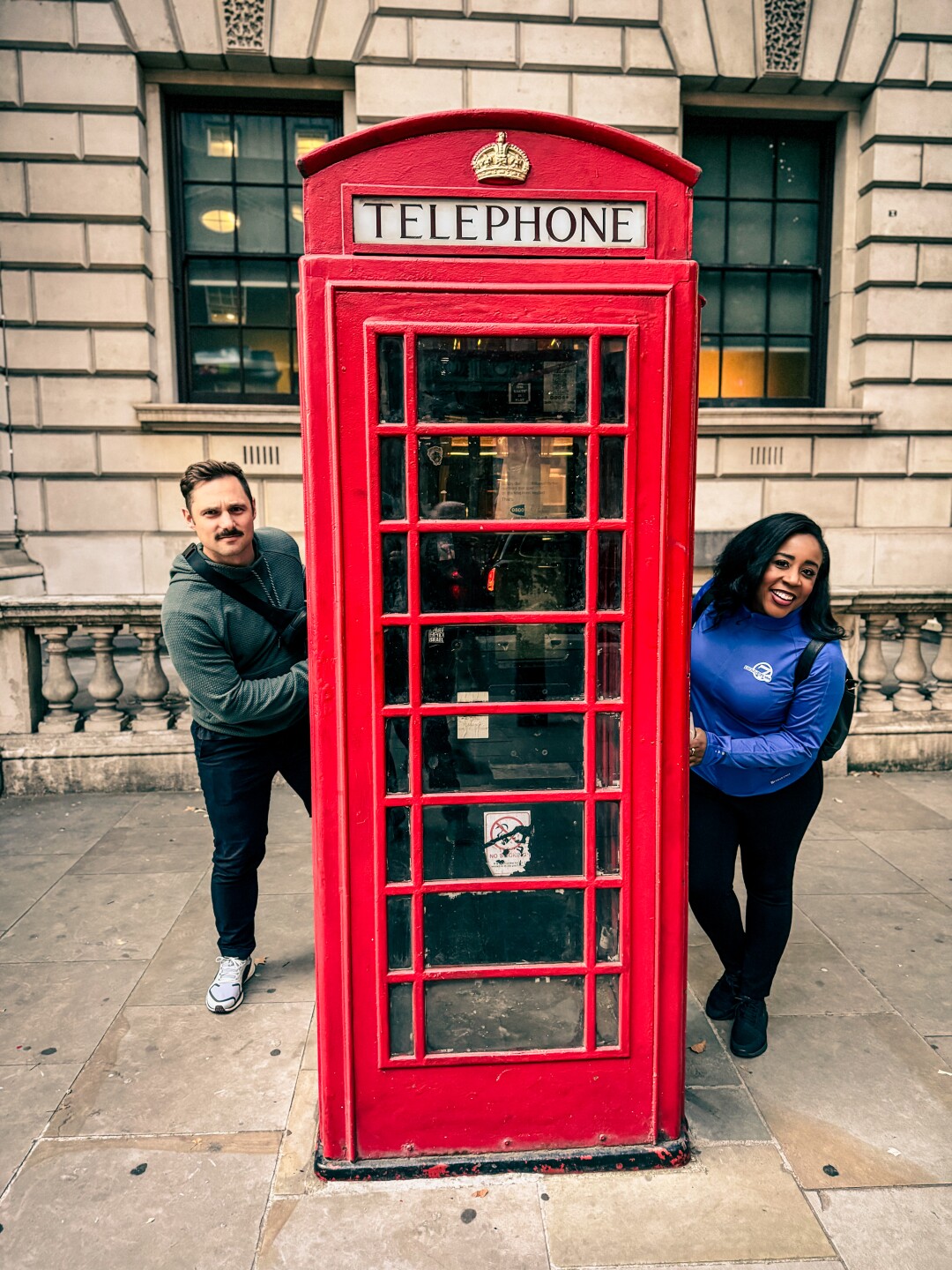 Micah and Nick in London
