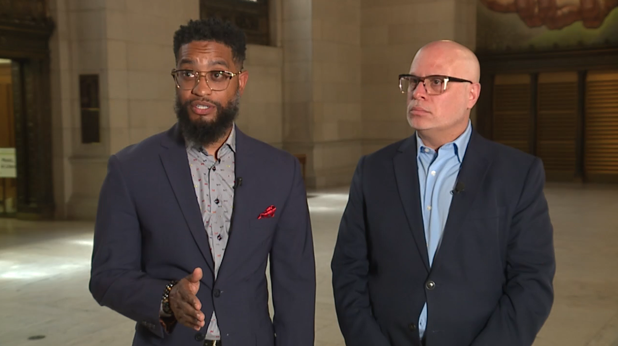 Antonio Brown and Christopher Korenowsky Detroit Public Library