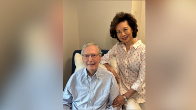 Sen. Mitch McConnell and his wife, Elaine Chao